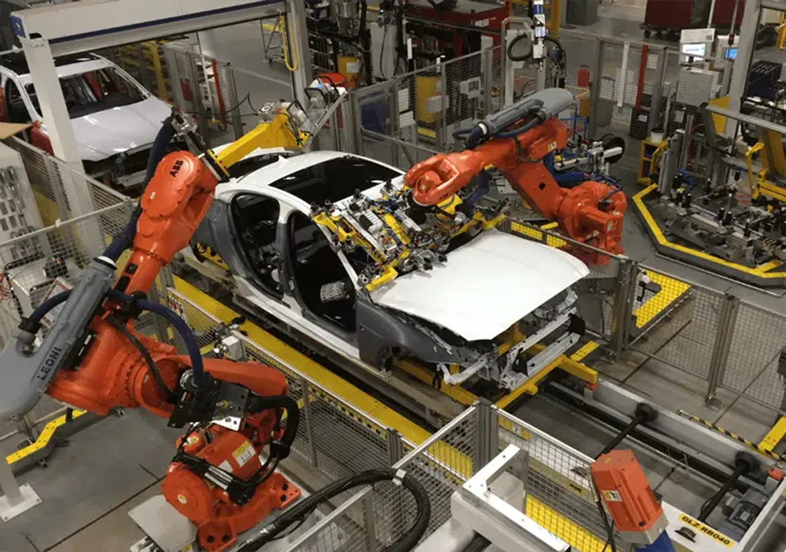 A robot assembly.